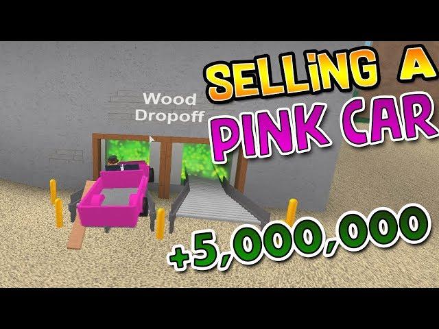 Can You Sell a Pink Car (The Wood Dropoff)!? | Lumber Tycoon 2 ROBLOX