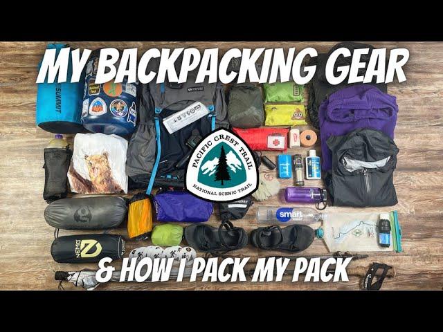 Everything I Bring BACKPACKING & How I Pack My Pack | 2024