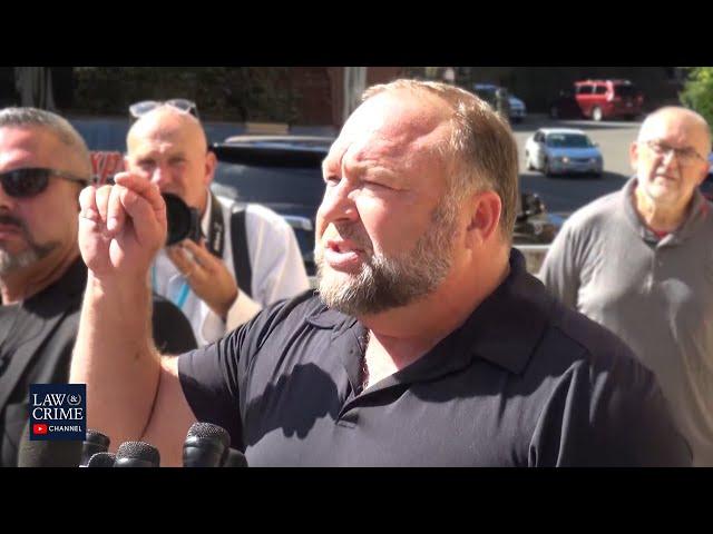 Alex Jones Addresses Infowars Bankruptcy