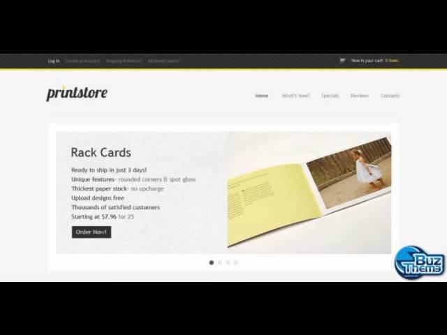 Download Print Shop OsCommerce Template by  Hermes TM