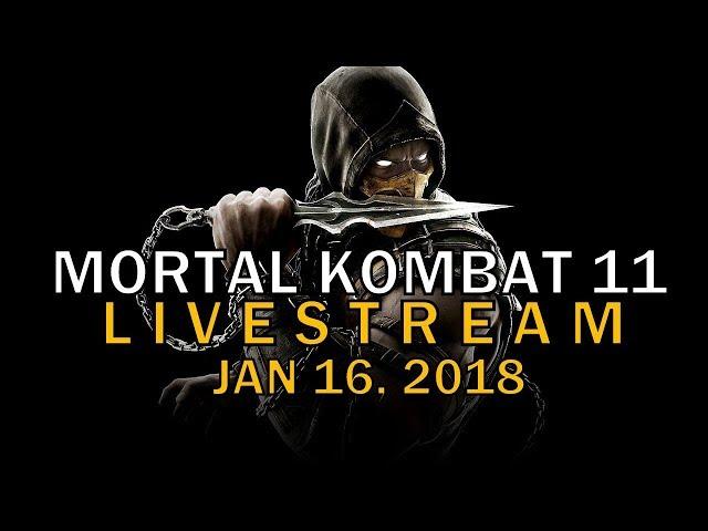 Mortal Kombat 11 Livestream / Returning Characters / Mortal Kombat 11 Leaks / Mk 11 News /