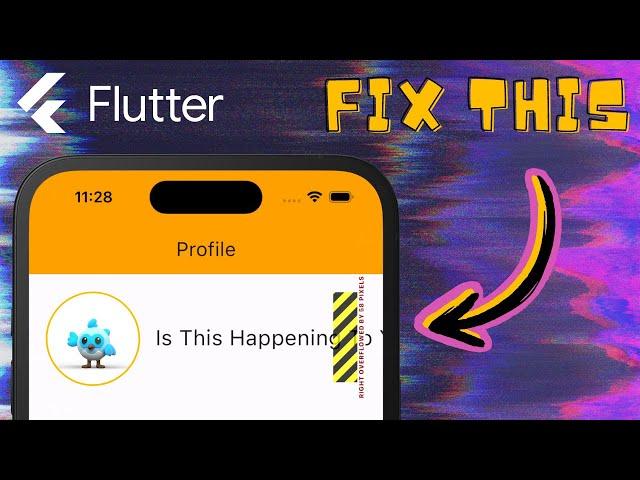 How To FIX Text Overflow In Flutter