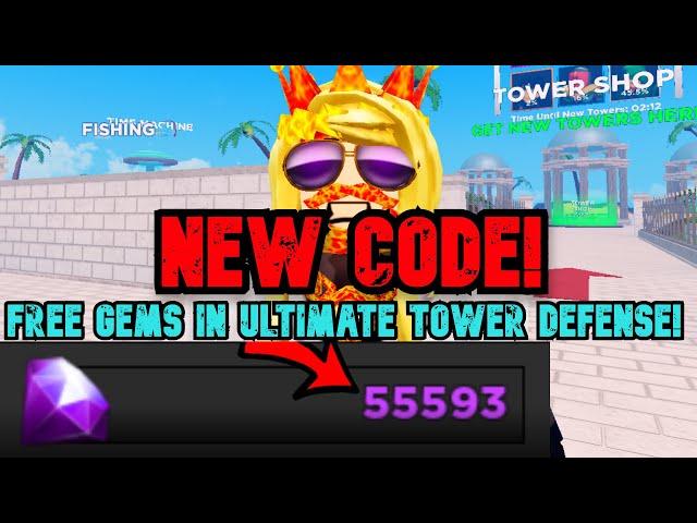 [FREE GEMS] NEW FREE GEM CODE in Ultimate Tower Defense!!