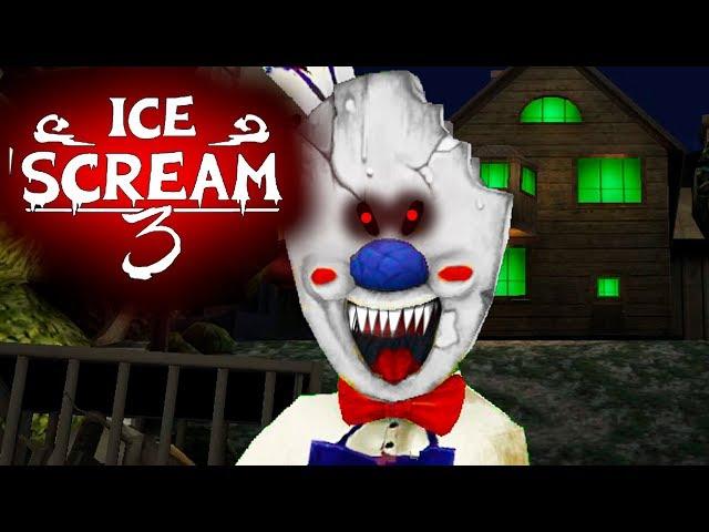 ПЛОХАЯ КОНЦОВКА МОРОЖЕНЩИКА 3 способа СБЕЖАТЬ в ИГРЕ Ice SCREAM 3