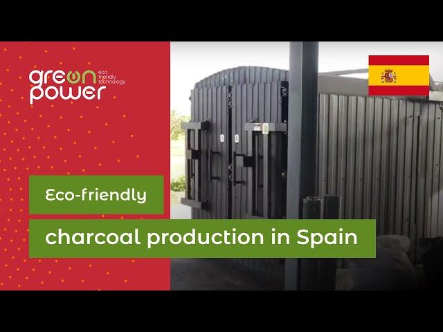 Eco-friendly charcoal production in Spain