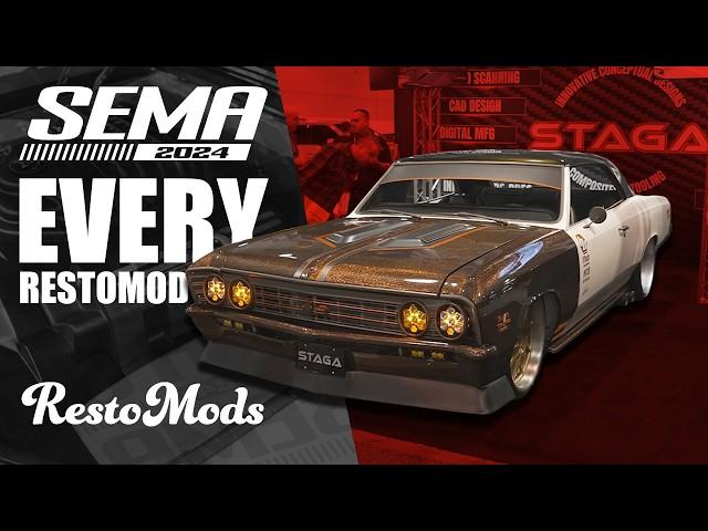 SEMA 2024 - RestoMods, Muscle Cars, Hot Rods + MORE