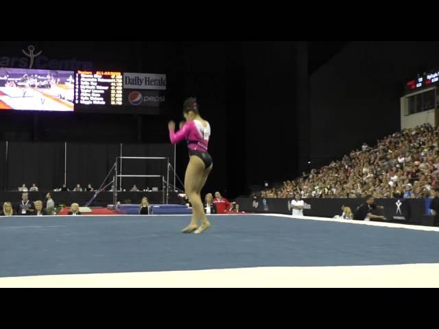 Sabrina Vega - Floor Exercise – 2015 Secret U.S. Classic