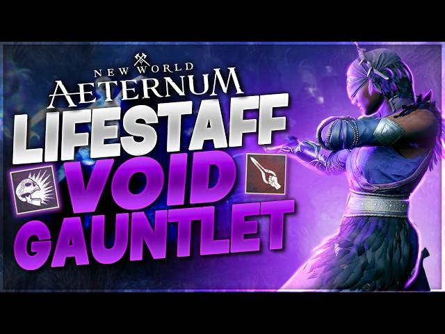 Ultimate Life Staff Leveling Build & Guide for New World Aeternum (Mystic Archetype)