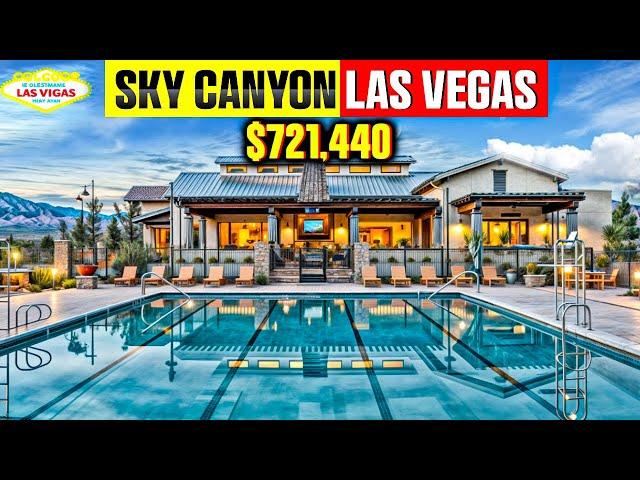 Skycrest by Century, 2,924 sqft New homes for sale Las Vegas with Sky Canyon Amenities.