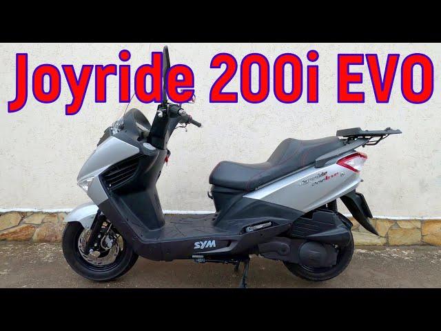 SYM joyride 200i EVO ПОЛНОЕ ТО!