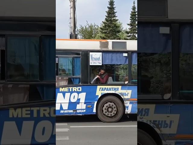 Barnaul, Mercedes-Benz O405N2 # AH 572 22 the bus (21.05.2023) ex Heidelberg, Germany