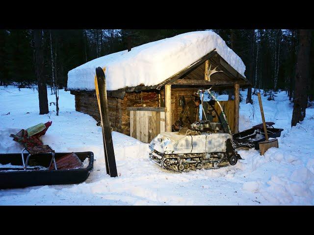 100 КМ ПО ТАЙГЕ НА БУКСЕ! / ПРОРЫВАЕМСЯ К ИЗБЕ / РЫБАЛКА НА ЖЕРЛИЦЫ / 1 День