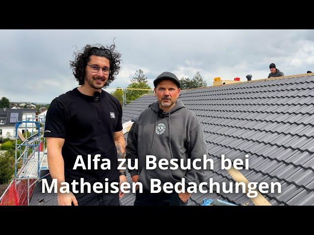 AlfaTiere on Tour – Heute sind wir in Köln bei Matheisen Bedachungen ! ️