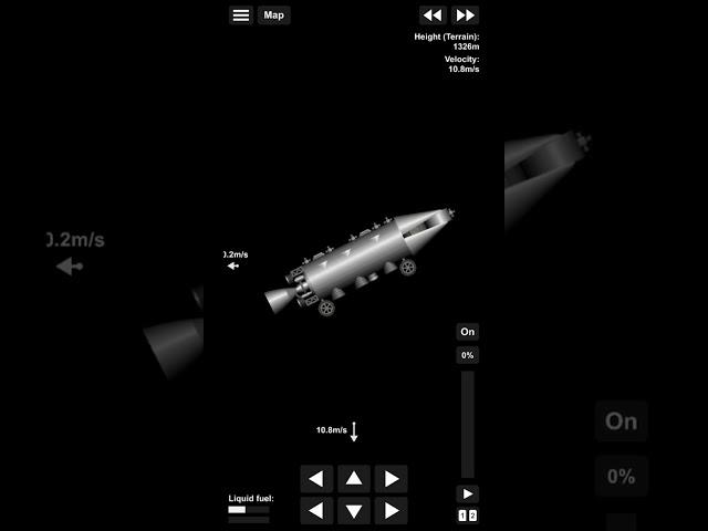 Spaceplane Moon Landing Test 1 - Spaceflight Simulator