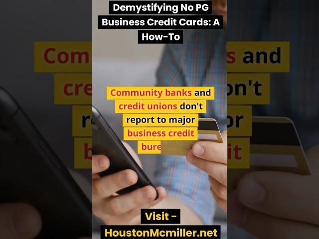 Demystifying No PG Business Credit Cards: A How-To
