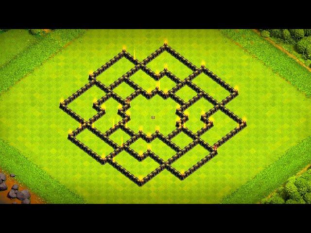 ЛУЧШАЯ База для 9 ТХ 2023 с ссылки! Ратуша 9 ГИБРИД/ТРОФЕЙ база - clash of clans