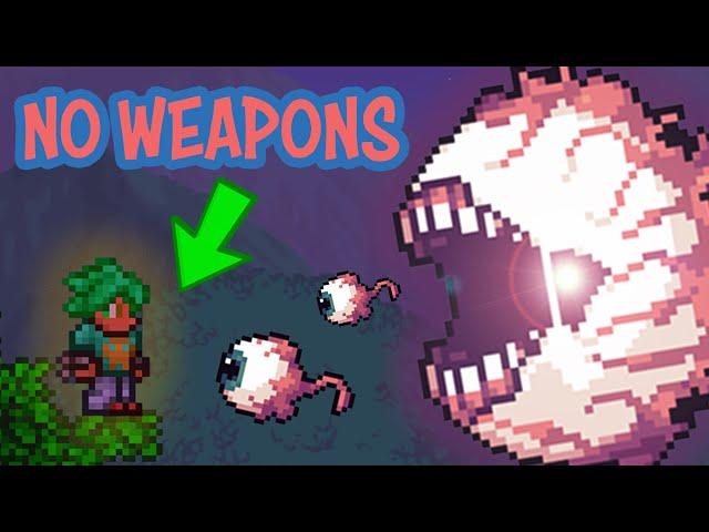 You Can Beat Terraria with Literally NOTHING. Here's How!