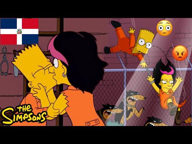 Bart y la novia demente | Los Simpson version Dominicano