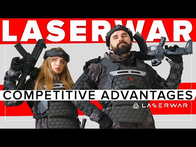 Laser Tag Equipment by LASERWAR. Competitive Advantages