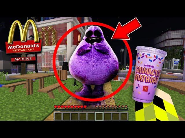 Я НАШЕЛ ГРИМАС ШЕЙК В МАЙНКРАФТ ! McDonald’s GRIMACE SHAKE MINECRAFT МАКДОНАЛЬДС