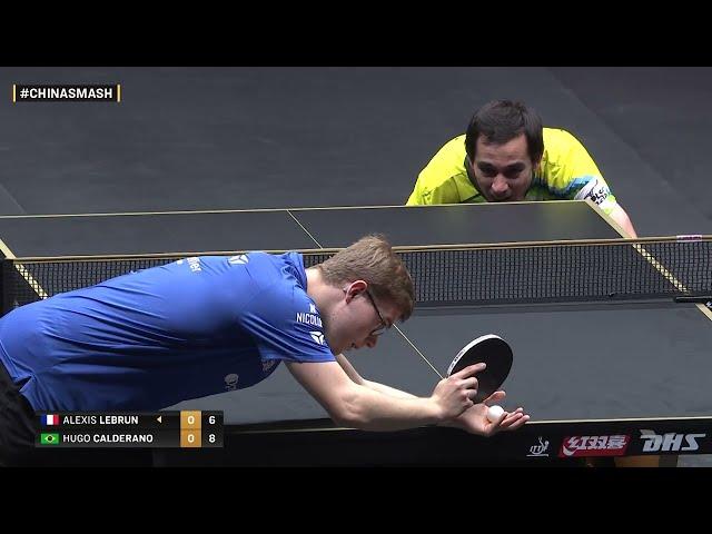 FULL MATCH | Alexis Lebrun vs Hugo Calderano | MS R64 | #ChinaSmash 2024