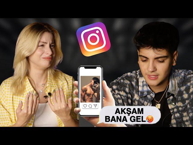 SEVGİLİMİN INSTAGRAM DM’LERİNİ OKUDUM!? MELİH YILDIRIM | SILA BEYOĞLU