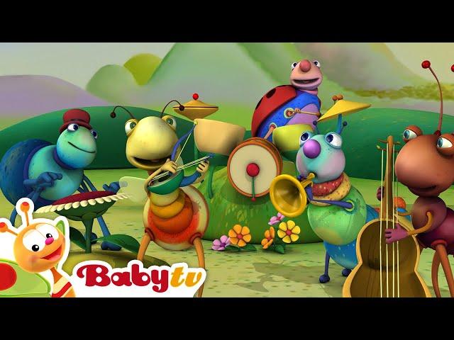 Big Bugs Band - African Music  | Music & Songs for Kids  | Cartoon @BabyTV