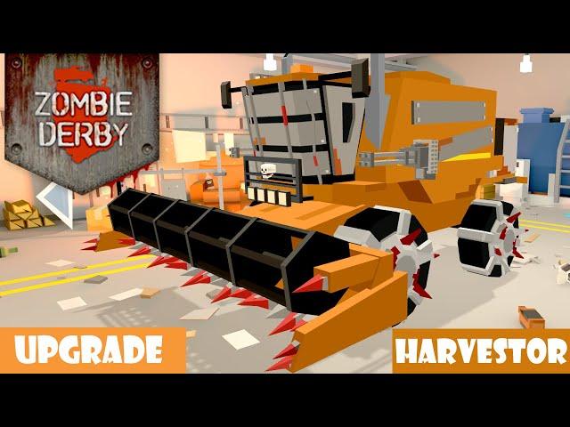 Zombie  Derby HARVESTER TRUCK Full Upgrade