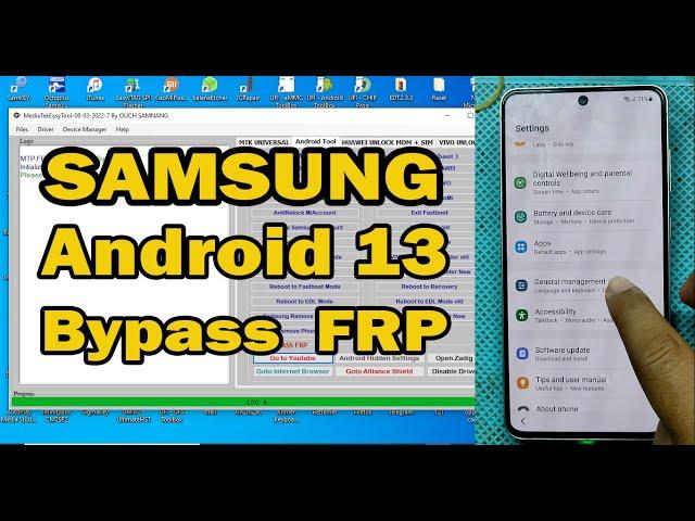 Samsung frp bypass android 13 | Samsung android 13 frp 2023