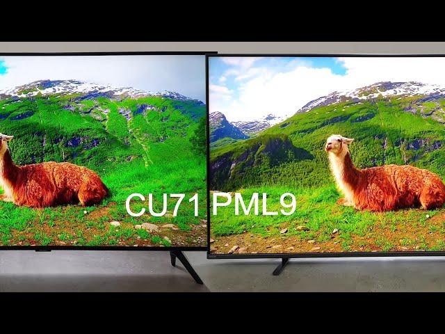 Samsung CU7100 VS Philips 9008 Smart TV