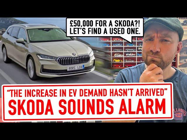 Skoda says EVs ARE KILLING US! And Geoff buys a Superb.