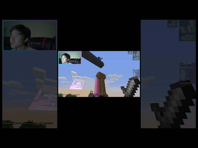 "dont go down here" MINECRAFT BEDWARS FAIL