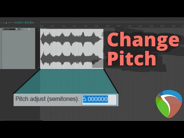 Reaper - Change the Pitch of Audio