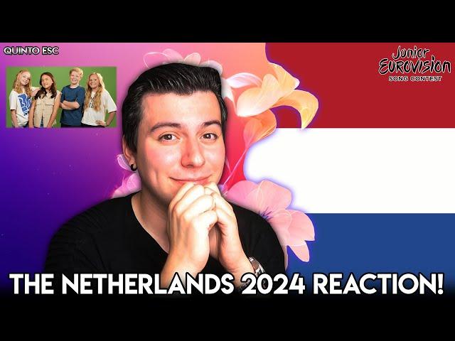 Stay Tuned - Music Reaction - Junior Eurovision 2024(The Netherlands) - Quinto ESC