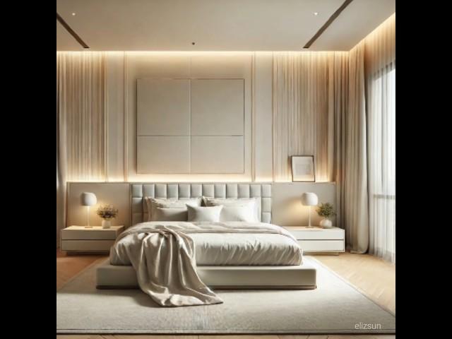 Top 10 Design Ideas for a Cozy and Stylish Bedroom #elizsun #interiorеlizsun #elizsundesign #shorts