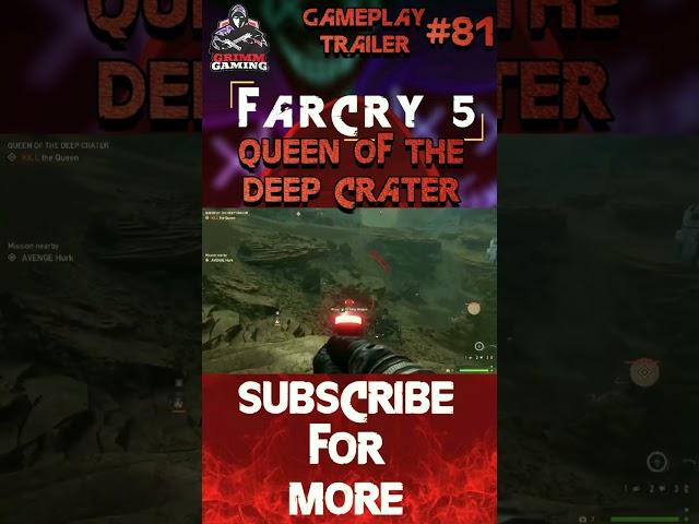 Far Cry 5 DLC - Lost On Mars | Queen Of The Deep Crater | Trailer | Grimm Shorts #shorts #gameplay