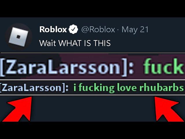 The Roblox Zara Larsson Concert Experience (swearing in roblox rhubarbs)