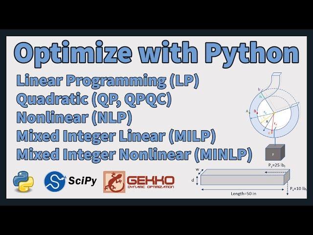 Optimize with Python