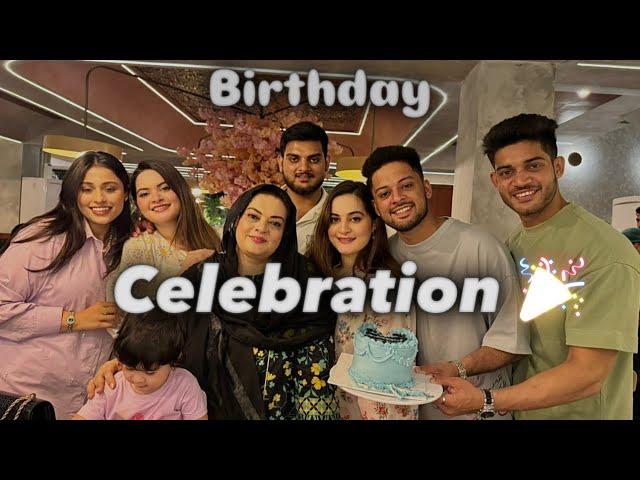 Finally birthday celebration with family  |  family dinner | what a fun day with family 