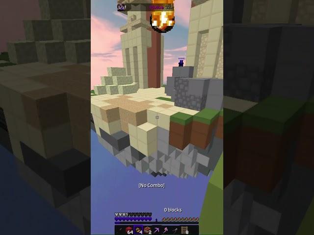 I Fought this youtuber !! @bve3d #minecraftshorts #bedwars #pvp #gaming #minecraftp #shorts