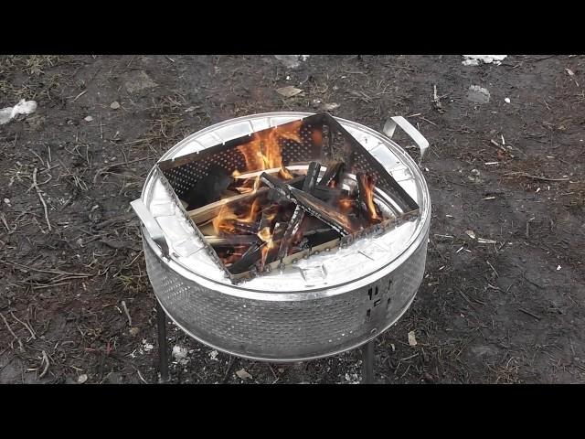 МАНГАЛ из барабана стиральной машины своими руками/ DIY barbecue grill