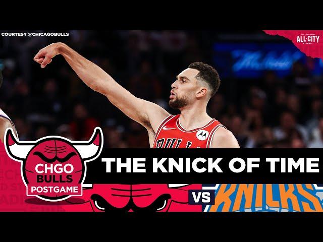 Coby White hits CLUTCH free throws to seal crazy Chicago Bulls win over Knicks | CHGO Bulls Podcast