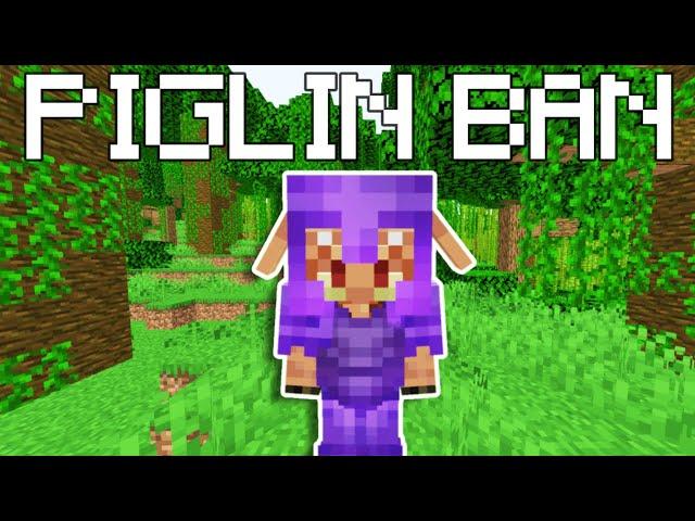 How To Build A Piglin Chunkban In Minecraft!
