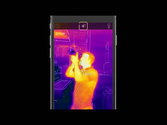 How to use the FLIR ONE Thermal Imaging Camera