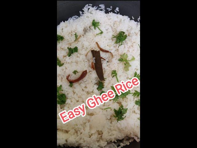 #shorts | #food | Easy Ghee Rice | Snack Shack Recipes |