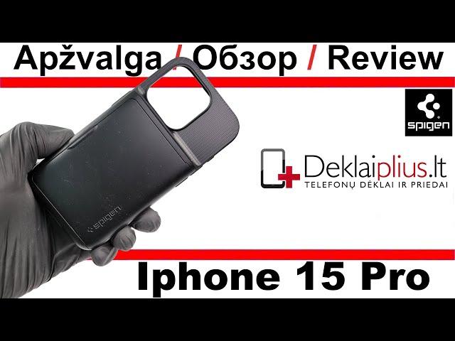 Apple iPhone 15 Pro Spigen Slim Armor CS dėklas-чехол-case