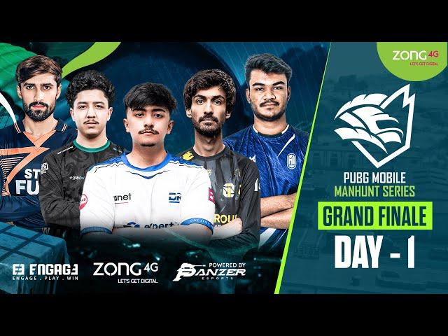 Zong PUBG Mobile Manhunt Series Grand Finals | Day 1 | Panzer Esports