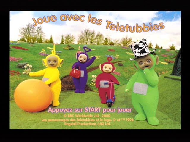 [Ps1] Introduction du jeu "Joue avec les teletubbies" de l'editeur Asylum Entertainment (2000)