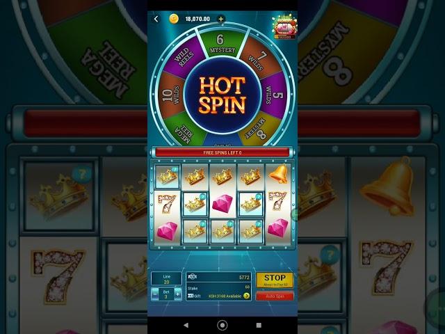 Gamemania Free spin #best casino in kenya#potea bro