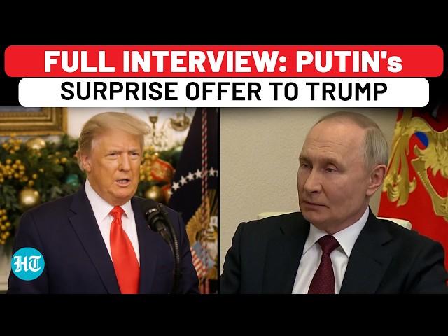 Full Interview: Putin On Ukraine War Anniv- Bombshell Offer To Trump; Shames Europe, Spooks Zelensky